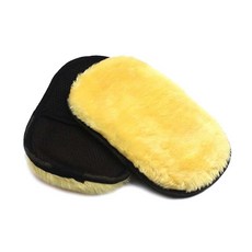 羊毛絨洗車手套 打蠟海綿 仿羊毛洗車手套, 1個