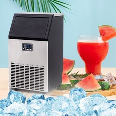 업소용제빙기 50kg 카페 업소 영업용 대용량 각얼음 커피숍 식당 사무실 급속 대형 제빙기, 자가설치, 필터구매안함
