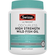 Swisse Ultiboost高濃度野生魚油軟膠囊 1500mg, 400顆, 1罐