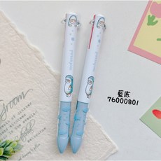 貓福珊迪 mofusand 軟萌貓 雙色筆 (第一代), 1個, 藍底