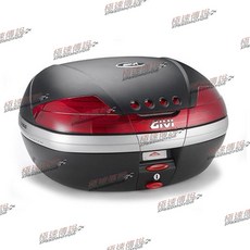 [極速傳說] GIVI V46N 平光黑 後箱 無燈紅色反光片 置物箱, GIVI V46N 無燈後箱