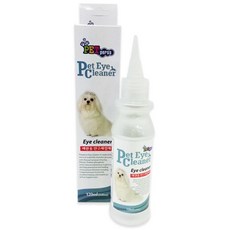 강아지눈보호제 애견눈청소 세정제 개아이크리너 애견안구세정제 눈케어 펫 자견, 1개, 120ml