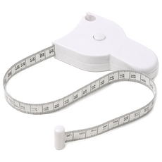 로앤제이 원터치 허리 자동조임 휴대용 피팅 줄자 다이어트 줄자, 1개