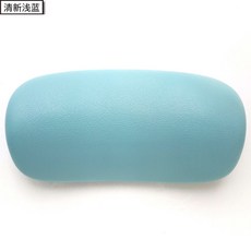욕조베게 머리 목 받침 쿠션 가정용, 블루, 1개