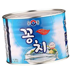 유성물산교역 유동 꽁치 통조림 1.88kg 캔, 1개