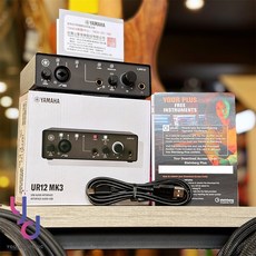 山葉 YAMAHA UR12 MK3 錄音介面 雙軌輸入 直播 錄音 剪輯 創作 贈豐富錄音軟體 IXO12, 黑色,不加購