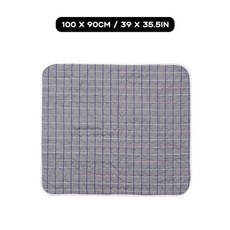 방수 교체 패드 침대 시트 소변 매트 기저귀 기저귀 커버 워셔블 프로텍터 요실금 매트리스 for the Elder kid 유아, 검은색