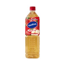 [광동직영] 썬키스트 사과 주스, 12개, 1.35L