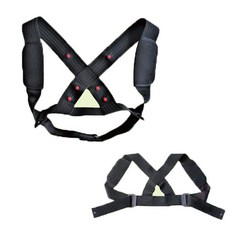 【海夫健康生活館】阿酷謝司軀幹護具 挺胸磁力帶 磁石背部束帶 護背帶 (ZHJP2106) S-M, 1個