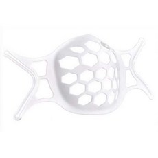 3D立體口罩支架 口罩防悶透氣架, 白色, 1個