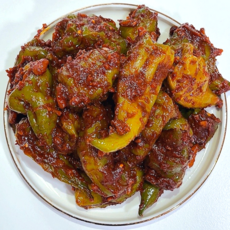 [화봉이네-연변반찬] 된장고추(매운맛-라메즈) 200g, 1개