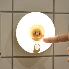 카카오프렌즈 춘식이 모션센서 무드등 센서등 KLC001, KLC001 옐로우, 1개