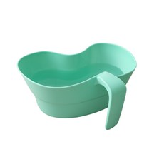 굿캐치 턱컵 간병용 입헹굼 용기 양치컵, 그린