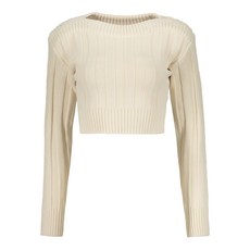 로우클래식 골지 스웨터