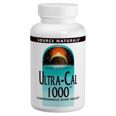 SOURCE NATURALS Ultra-CAL1000骨營養保健膠囊, 1個, 60 件