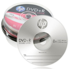 고용량세트 HPMedia DVD R DL 대용량 복사미디어 10p케익케이스 79000EA 1EA, 본상품