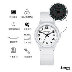 BORRGTU 寶格圖兒童指針手錶，男女童學生適用，夜光防水防摔，時尚潮流設計