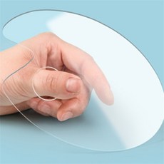 이유짱 타원형 아크릴 팔레트 2p 10x15cm 플라스틱파레트