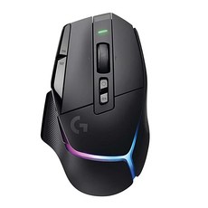 Logitech G 羅技 無線電競滑鼠 - 炫光高效能, 岩石黑, G502 X PLUS LIGHTSPEED