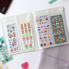 라담상점 씰스티커앨범 스티커북, 01 밀키웨이