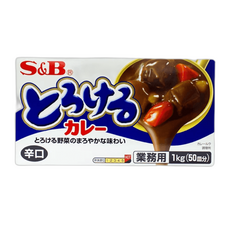 에스앤비 카레 토로케루카레 분말가루 매운맛, 1개, 1kg
