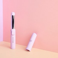 [뷰티비기닝] 내장브러쉬로 컬링부터 볼륨까지 2in1 헤어컬링 무선 봉고데기, 바이올렛, 바이올렛