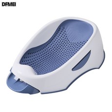 DFMEI 嬰兒寶寶洗澡浴盆搭配浴架新生兒洗澡盆支架洗浴用品兒童浴室用品, 1個, 皇家藍