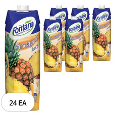 폰타나 파인애플 주스, 1L, 24개