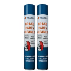테라켐 브레이크 파츠클리너 디그리셔 체인클리너 멀티클리너, 2개, 750ml