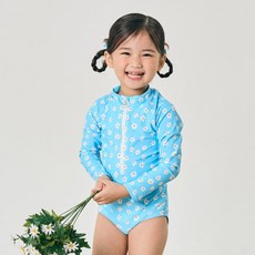 아레나 키즈 남녀공용 수영복/래시가드 아레나 키즈 아동 슈트 A4BG1GI31BLU