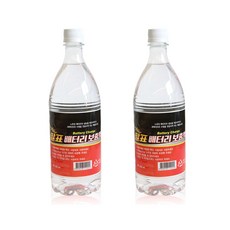 말표 증류수 배터리 보충액 이온교환수 밧데리 보충액, 2개, 900ml