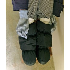 JILL BY JILLSTUART [스누비] 플랫폼 패딩 워머 셔링부츠 - 2colors