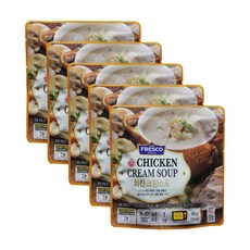 오뚜기 프레스코 치킨 크림스프 상온, 5개, 180g