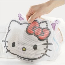 산리오 캐릭터 세탁망 빨래망 메쉬 속옷 세탁주머니 20 x 30 cm, 1개, 세탁망 헬로키티
