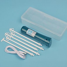 日本にほん 奶粉攪拌棒加長柄電動調奶器 迷你嬰兒奶粉攪拌器 沖調不結塊, 充電款墨綠1條T杆+4花杆+線+盒