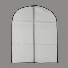 이샵 반투명 지퍼 옷커버 60x80cm 5p 블랙 먼지차단 방수옷커버 슈트커버