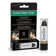 터치염색약 갈색 염색 마스카라 염색브러쉬 커버유레이 터치업스틱 남성용 검은색 4.2g fuc+278Nk, 1