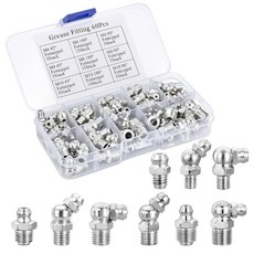 GOOACC 그리스 건 액세서리 키트 45.7cm18인치 스프링 플렉스 호스 일반 팁 커플러 1개 12000 PSI 0.3cm1/8인치 NPT 스레드 자동차 선박 기계 농