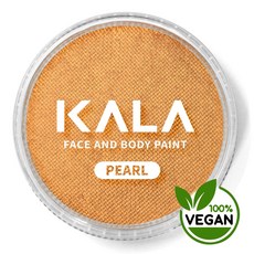 KALA 페이스페인팅 바디페인팅 수성물감 단색 싱글(30g) 아트마스크 입시용 축제 행사 할로윈 코스프레, KALA-Pearl02Gold