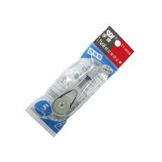 SDI iPUSH 輕鬆按修正帶 替換帶, 1個, CT-205R, 藍