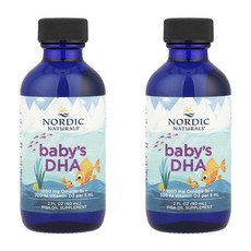 노르딕내츄럴스 베이비DHA 1050mg 비타민D3 300IU 60ml 2개
