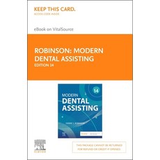 (영문도서) Modern Dental Assisting - Elsevier eBook on Vitalsource (Retail Access Card) Hardcover, English, 9780323882446