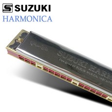 스즈키 하모니카 STUDY24 트레몰로 24홀 입문용 연습용, C#, 1개