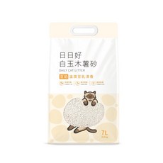 日日好 白玉木薯貓砂 豆奶清香, 1個, 豆奶x2入組
