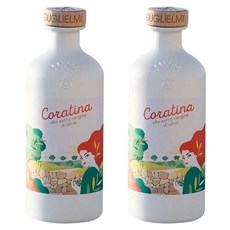 굴리엘미 모노컬티바 콜라티나 엑스트라 버진 올리브 오일, 2개, 500ml