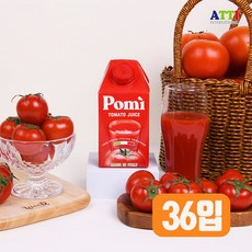 포미 토마토쥬스, 500ml, 36개