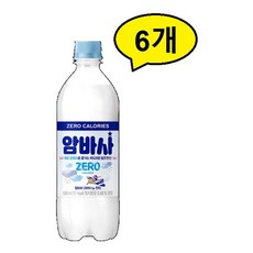 암바사 제로 by 환타, 500ml, 6개