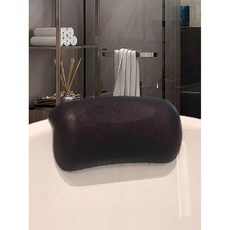 욕조 목욕 베개 머리받침대 입욕 흡착식 거치대 미끄럼방지, C. TX-X12검정색