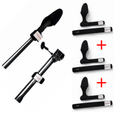 피싱온 낚시대 보호 스트랩 상하단 세트 3개 로드 가이드 초릿대 벨트 고정 밴드, 블랙