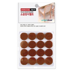 유니온 의자발 테이블다리 소음방지 펠트 원형 18mm L
